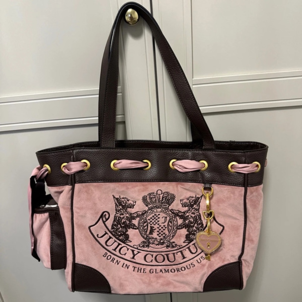 Juicy Couture daydreamer UK pink brown baby pink y2k 2000s